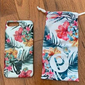 Loopy case for iPhone 7/8 Plus - Tropical Hibicus